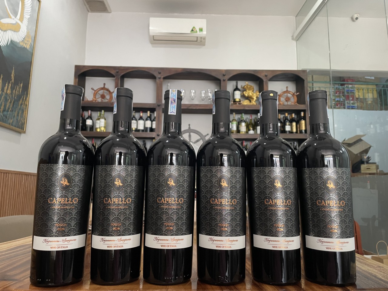 Vang Ý (Italia) Capello Rosso nhập khẩu chính hãng