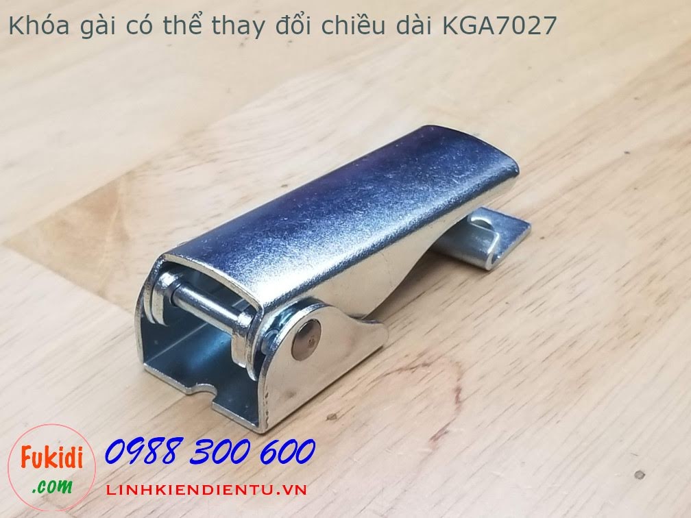 Khóa gài thép có thể điều chỉnh chiều dài tay kéo model KGA7027