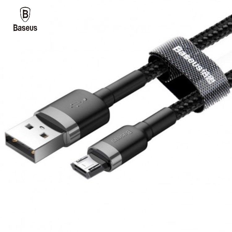 [HCM]Cáp sạc nhanh siêu bền Baseus Cafule Micro USB cho Android (2.4A Quick charge 3.0)