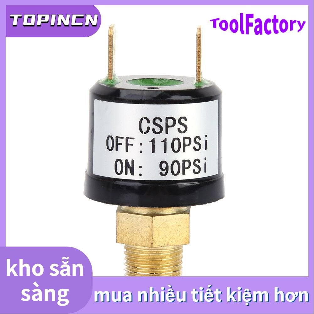 90-110 PSI Air Compressor Valve Heavy Duty Pressure Switch