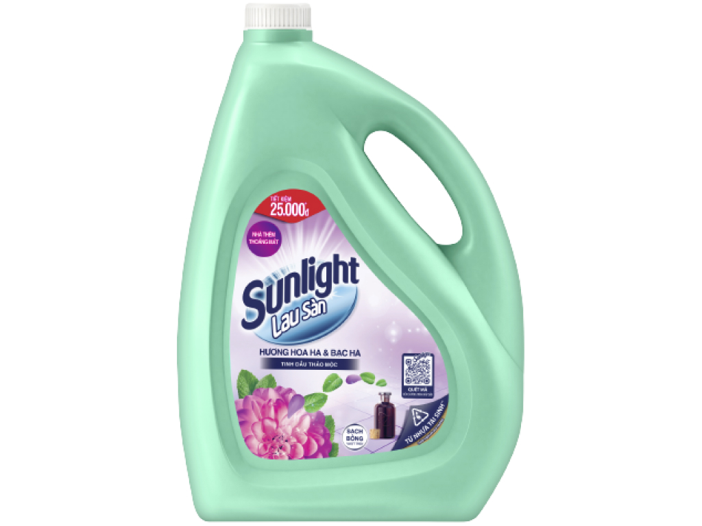 NƯỚC LAU SÀN SUNLIGHT CAN 3.6KG CÁC LOẠI (HÀNG CHÍNH HÃNG)