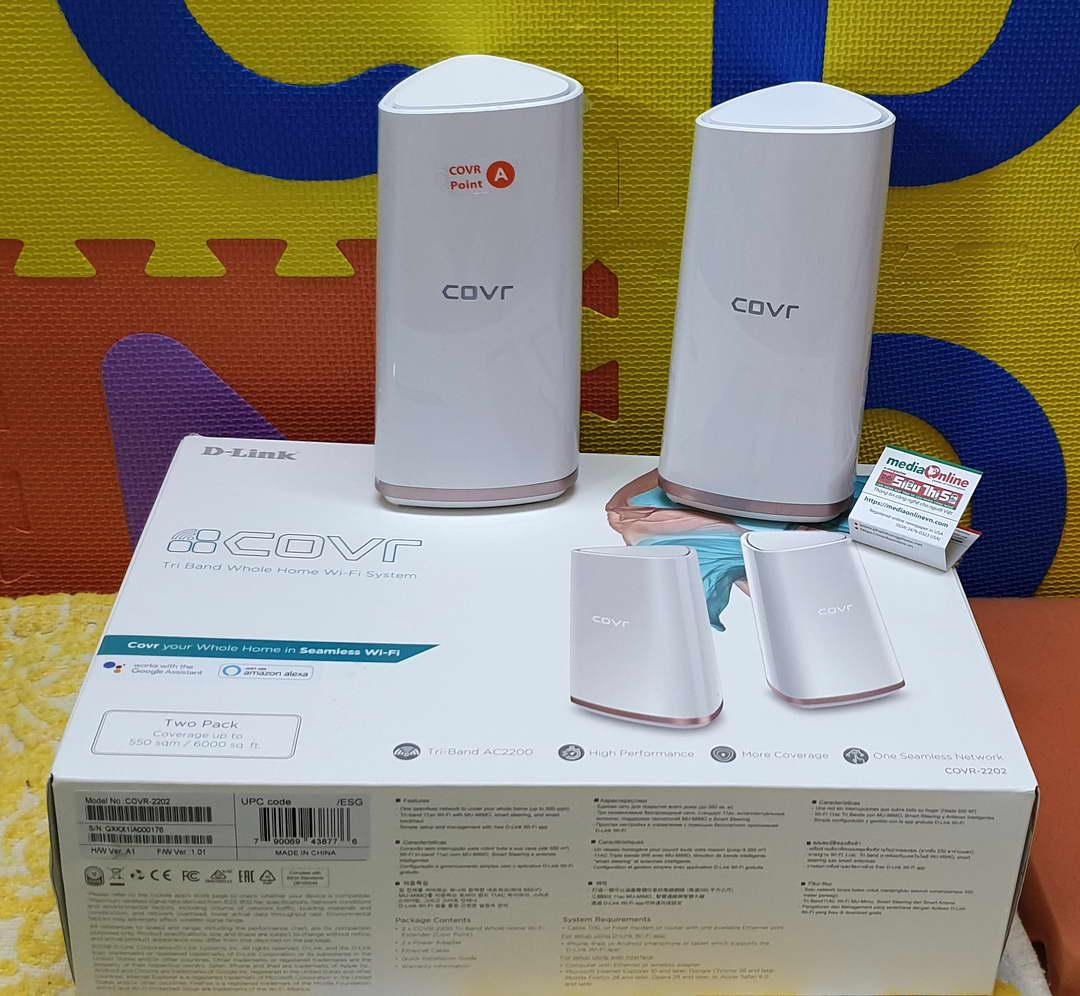 AC High-Powered Tri-band D-Link COVR-2202/ESG