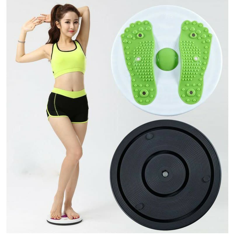 Đĩa xoay eo massage chân xoay 360 độ, bàn xoay eo tập bụng hình cân chân có gai nổi thế hệ mới, đĩa xoay lắc vòng eo, dụng cụ tập thể dục giảm mỡ bụng, giảm cân vận động toàn thân kết hợp massage chân cao cấp
