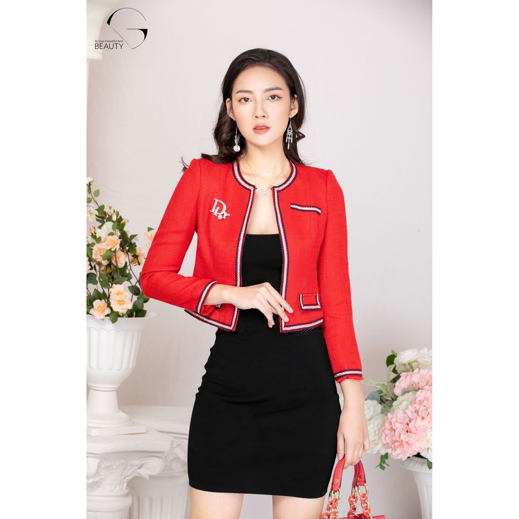 G beauty Áo vest đỏ