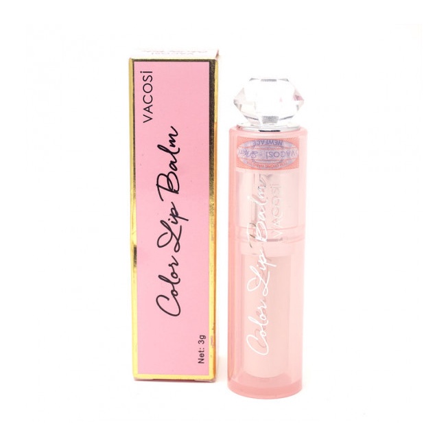 Son dưỡng môi có nhiều màu lựa chọn Vacosi Soft Peach