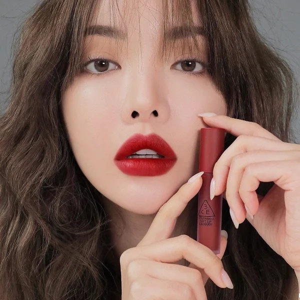 Son kem 3ce Soft Lip Lacquer Change Mode Shawty Perk Up Tawny Red Null Set - Bebeau