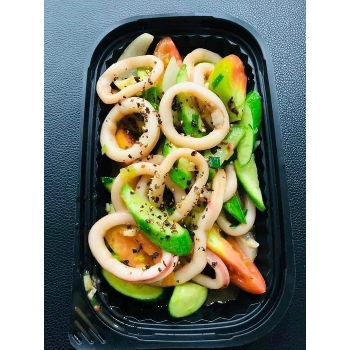 ( HCM ) Mực Vòng Cắt Khoanh { 1kg } Giao 2H
