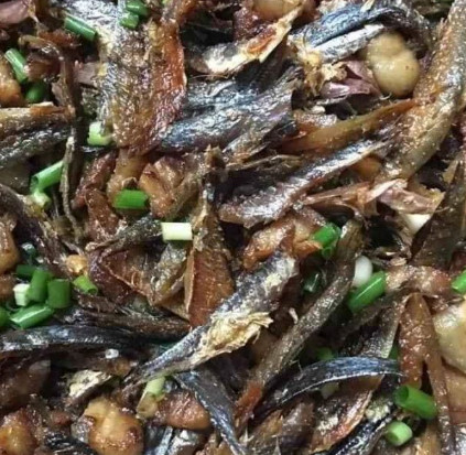 1Kg Cá nục hấp phơi khô, đã rút xương