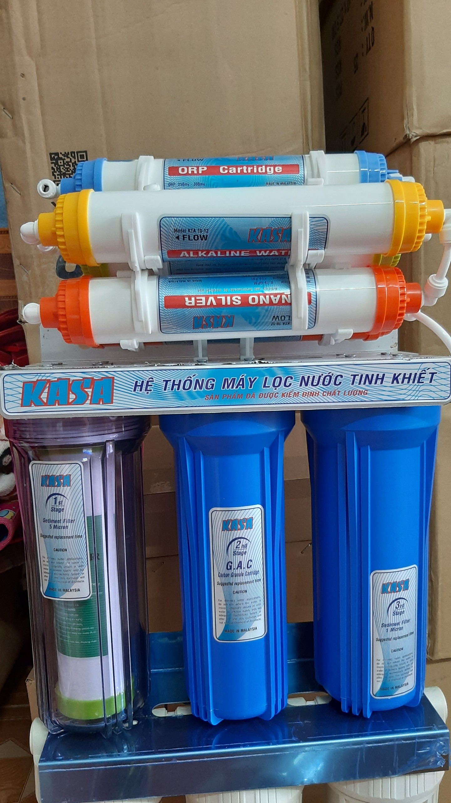 [HCM]Máy lọc nước công nghệ Nano-Kasa ks08 chất lượng ổn định độ bền cao đẹp dễ lắp ráp