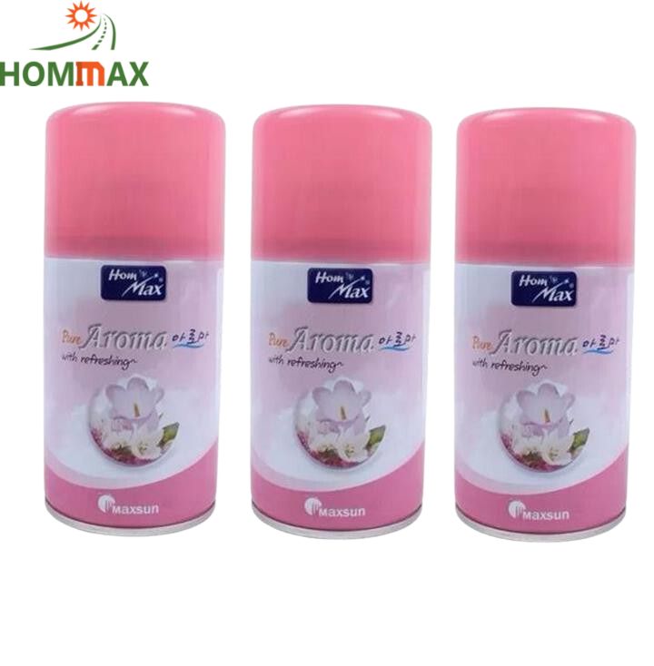 Combo 3 bình xịt nước hoa thơm phòng Hàn Quốc Aroma Hommax/ Dùng được với các loại máy xịt phòng tự động