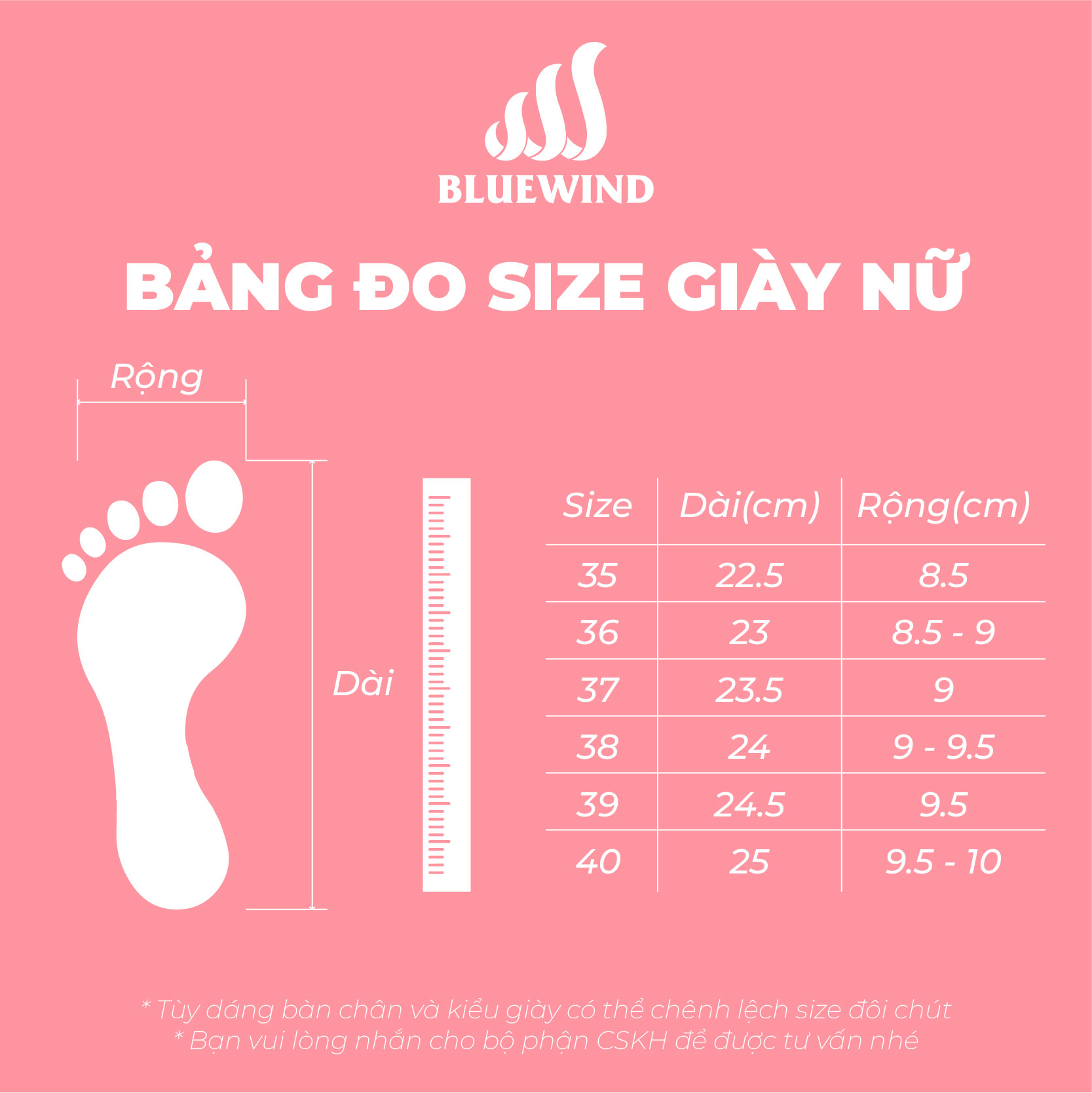 Giày Thể Thao Nữ Chất Liệu Da Mềm BLUEWIND 68816