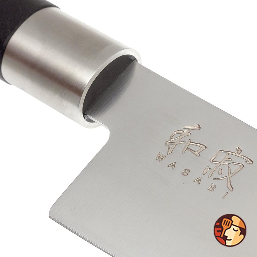 Dao Santoku KAI Wasabi Black 16.5 cm 6716S