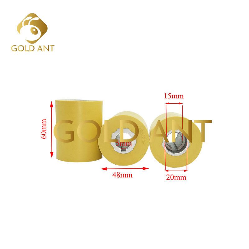 Bánh xe tì phôi-Máy đưa phôi