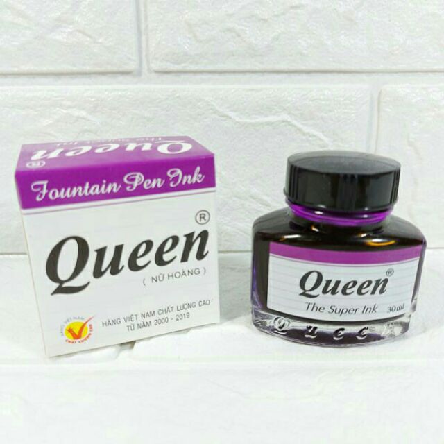 [HCM]Mực Queen nữ hoàng xanh đen tím
