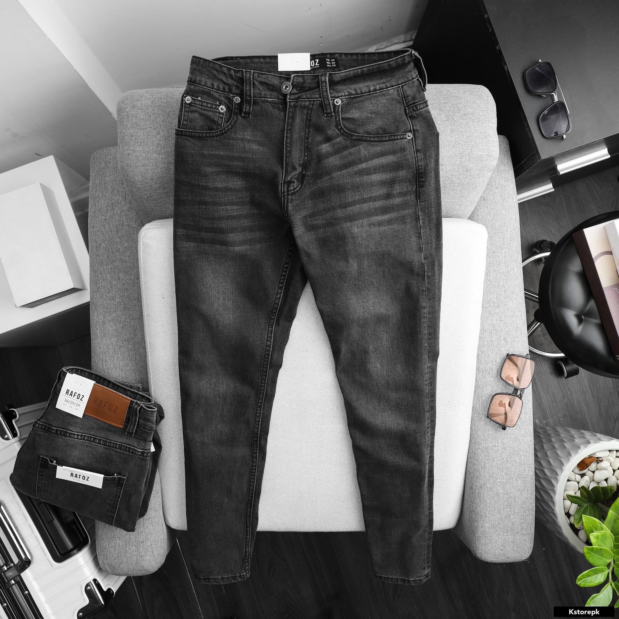 Quần Jean Nam Xám Phong Cách Mới Quần Bò Nam Co Giãn Tốt Quần Nam Đẹp 2022 DONG PHUONG FASHION