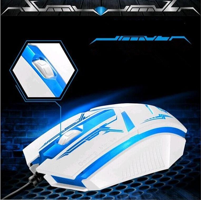 Chuột Quang Gaming Chính Hãng Đèn Led Màu Có Dây Siêu Nhạy