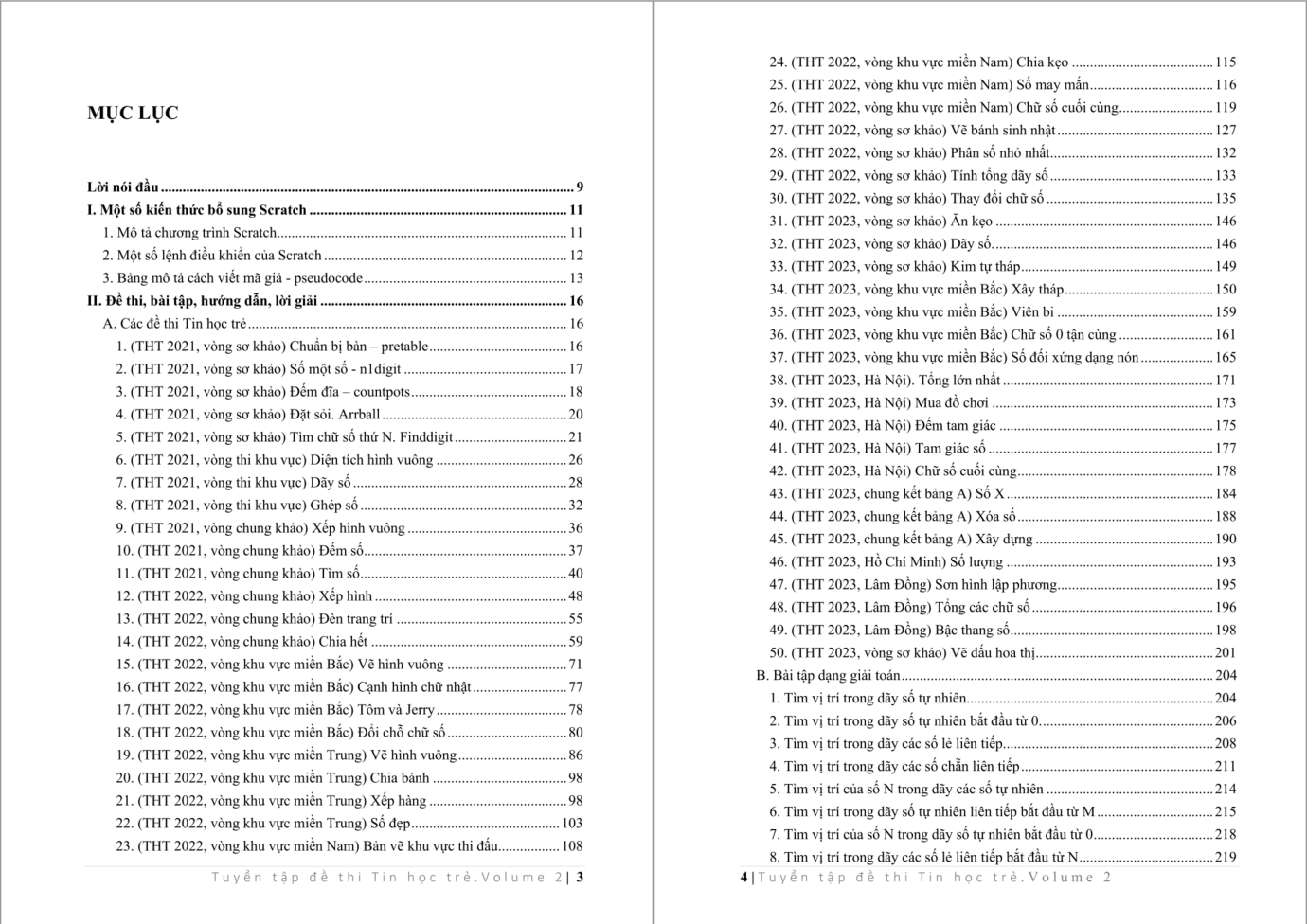 Tuyển tập đề thi Tin học trẻ. Volume 2.