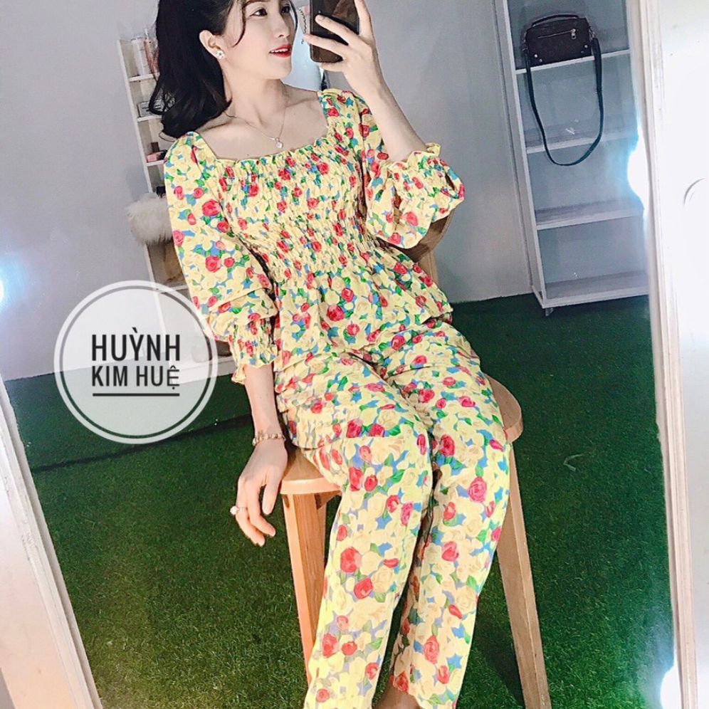 Set đồ bộ vải voan loại 1