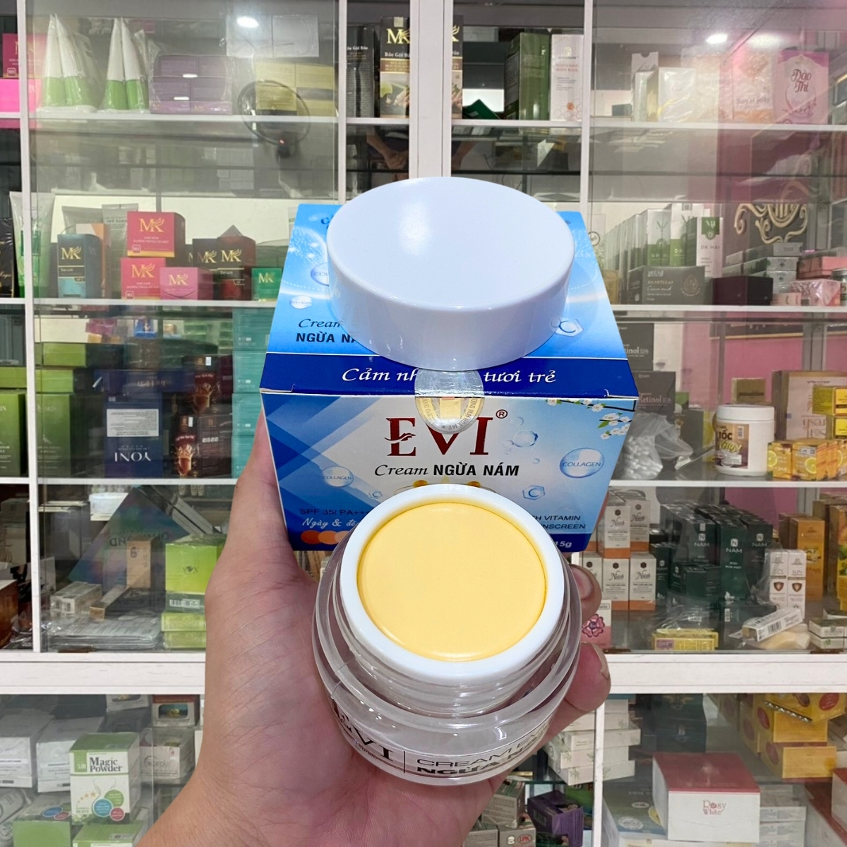Kem ngừa nám EVI (15g)
