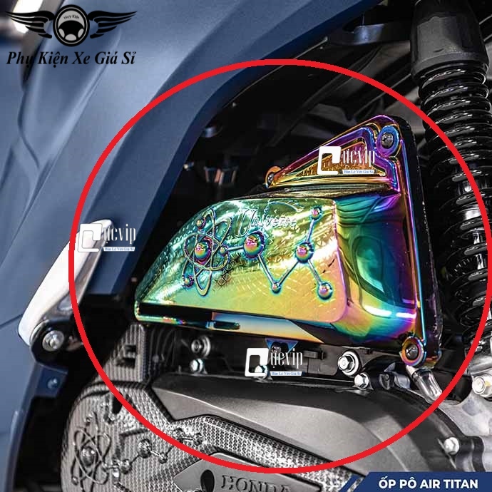[HCM]Ốp Pô E Xe Vision 2021 Titan 7 Màu MS3817