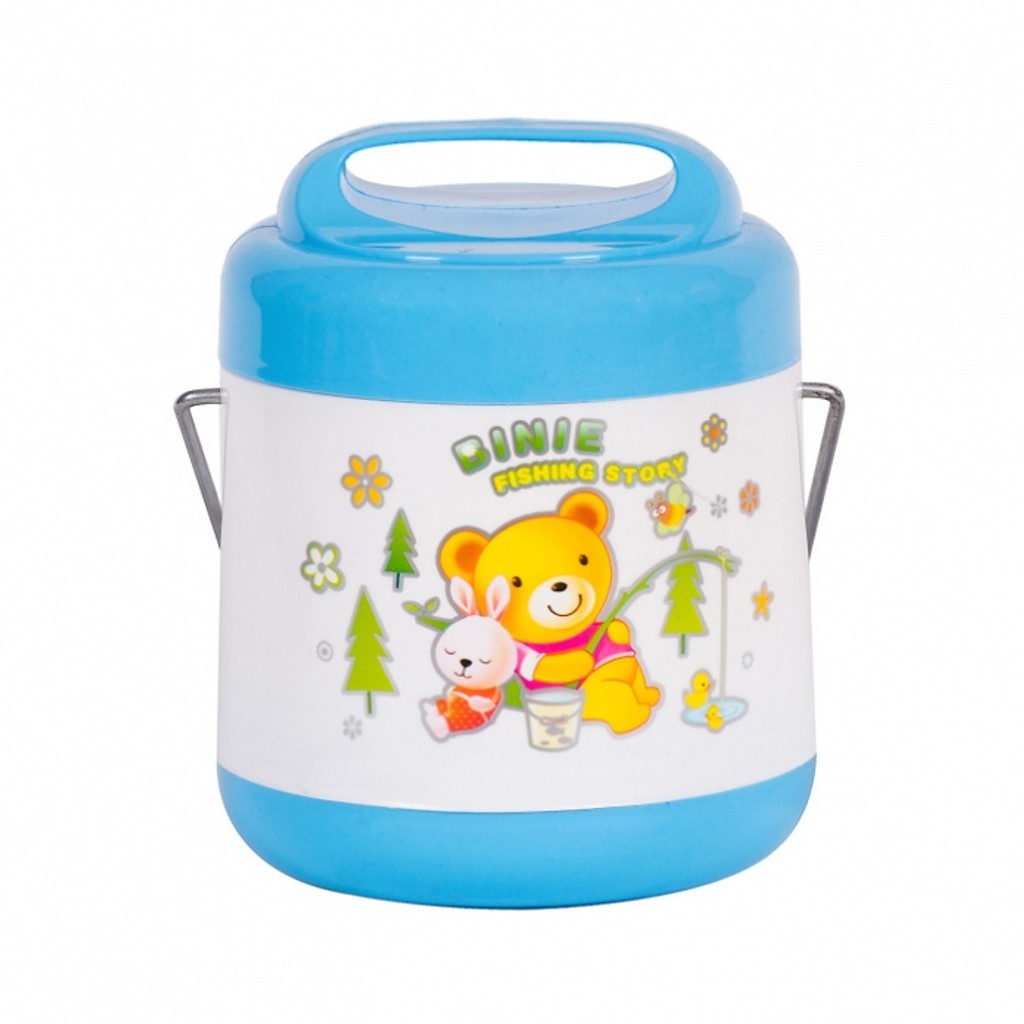 CẶP LỒNG Ủ CƠM CANH CHÁO INOX 2 NGĂN SONG LONG