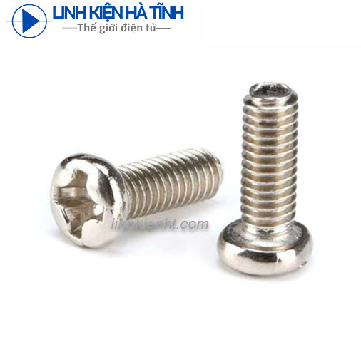 Ốc 3*6mm ốc ren dày 3*6mm (bịch 100 con)