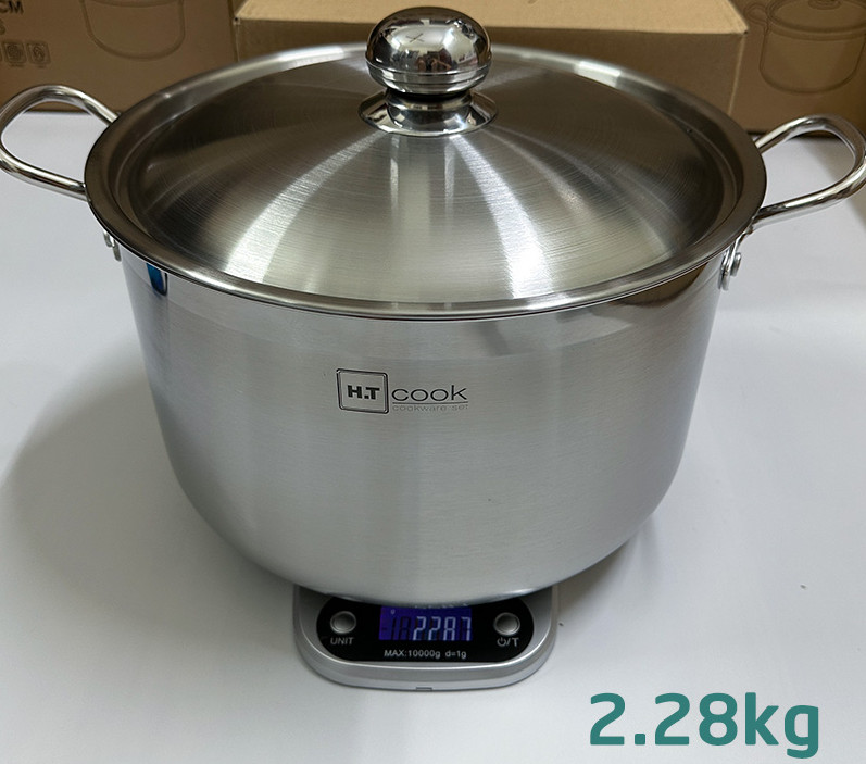 NỒI INOX NẮP INOX HT COOK 32 CM
