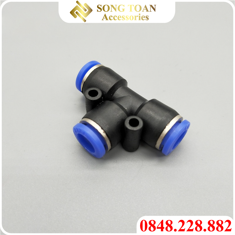 Tê nối nhanh, Nối ống phun sương, khí nén chữ T