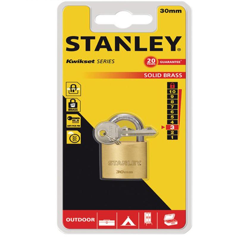 Ổ khóa Stanley S742-030 30mm standard Shackle.