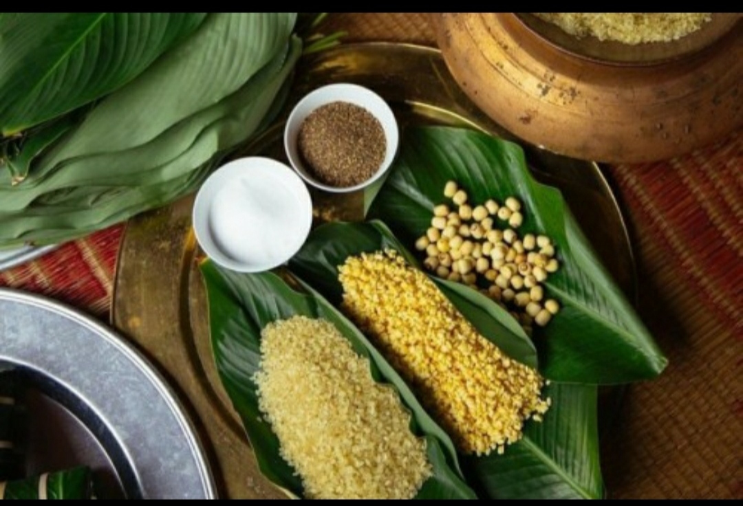 10 BÁNH CHƯNG MẶN NHÂN (ĐẬU XANH +NẤM ĐÔNG CÔ+THỊT) (1 CÁI 400 GRAM)