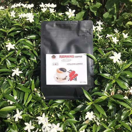 RomanoCoffee Cà phê Linh Chi 2in1 (Gói 200gr)