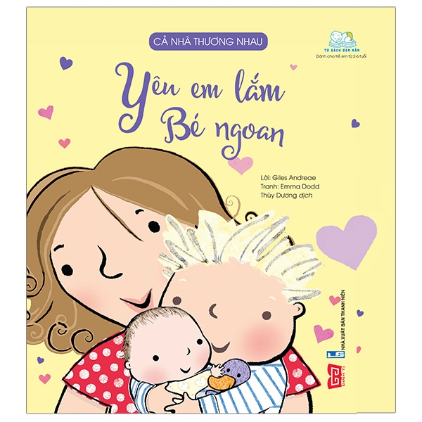 Fahasa - cả nhà thương nhau - yêu em lắm bé ngoan