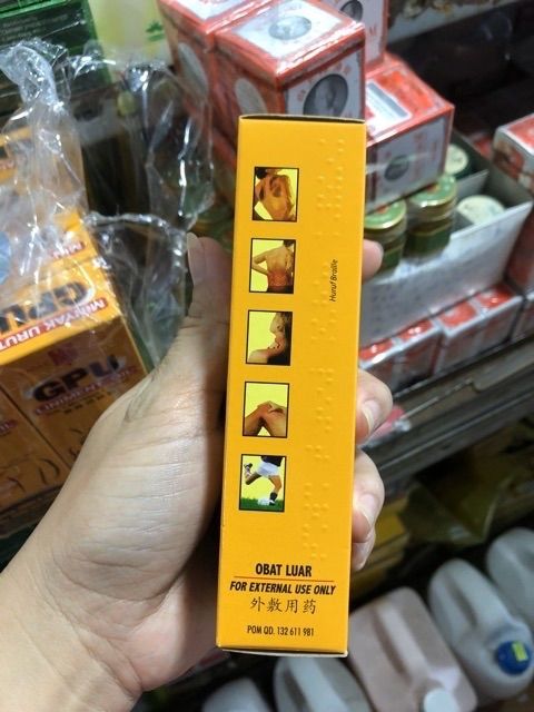Dầu gừng CPU massage Thái Lan
