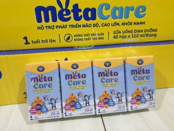 (Date 05/2024) Sữa Bột pha sẳn Metacare Nhãn vàng 110ml