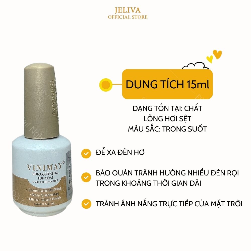 Top kim cương Vinimay chính hãng 15ml
