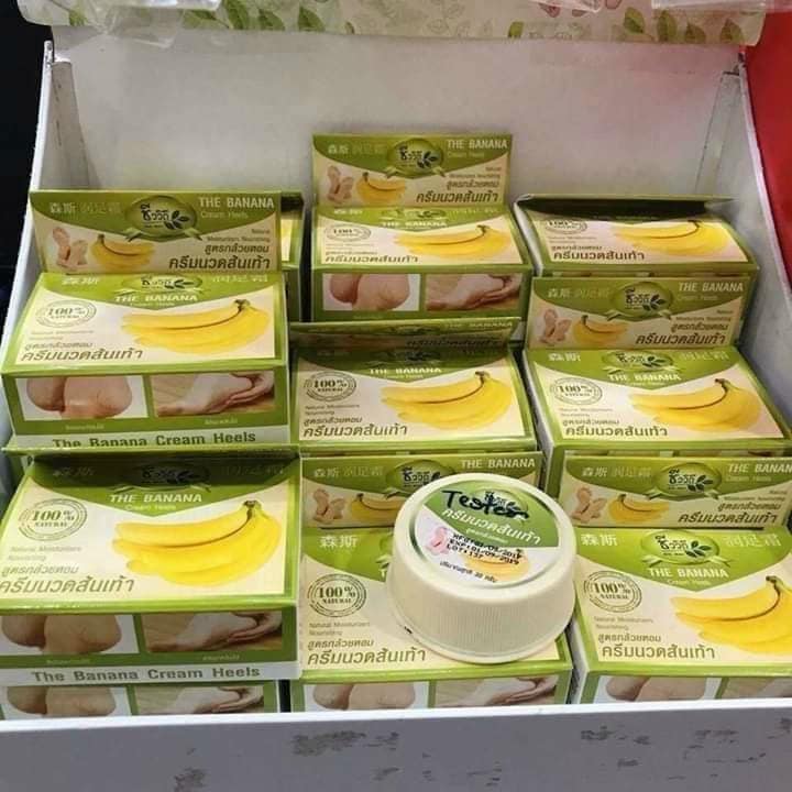 Trị nứt gót chân chuối Thái Lan