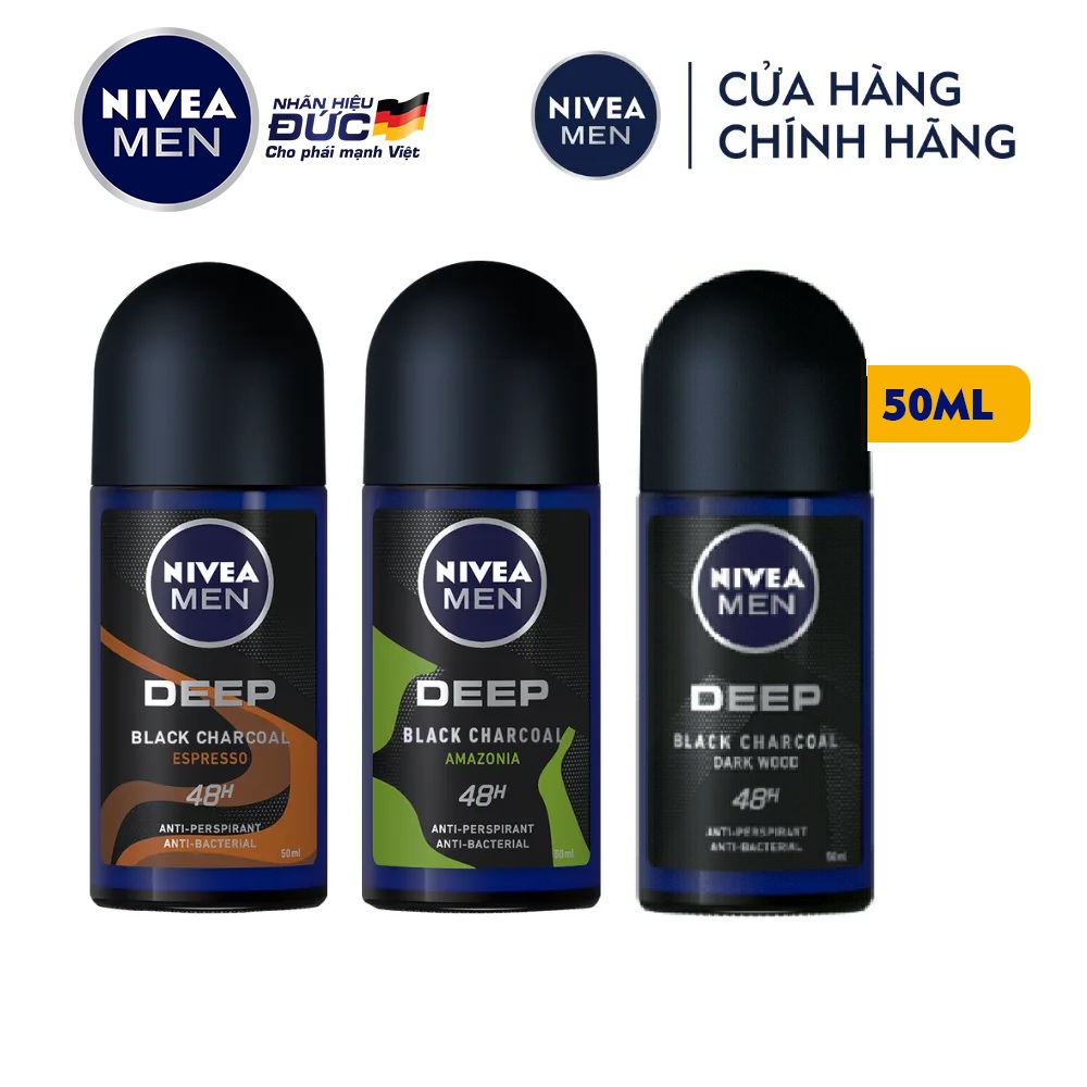 Lăn khử mùi Nivea Nam 50ml ( Chọn Hương)