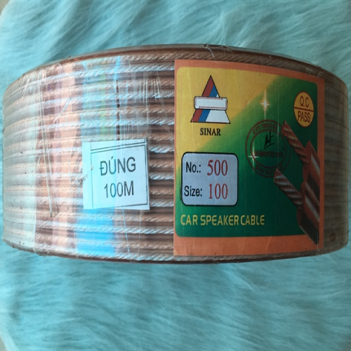 Dây loa núi đủ size - cuộn 100m