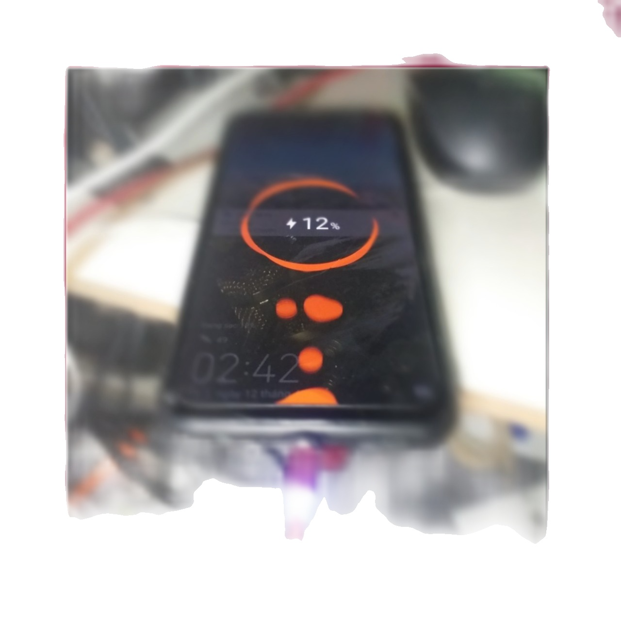 Cáp Sạc Nam Châm  Xoay 360Độ  dành cho Iphone + Samsung + Usb Type C - Bọc Dù