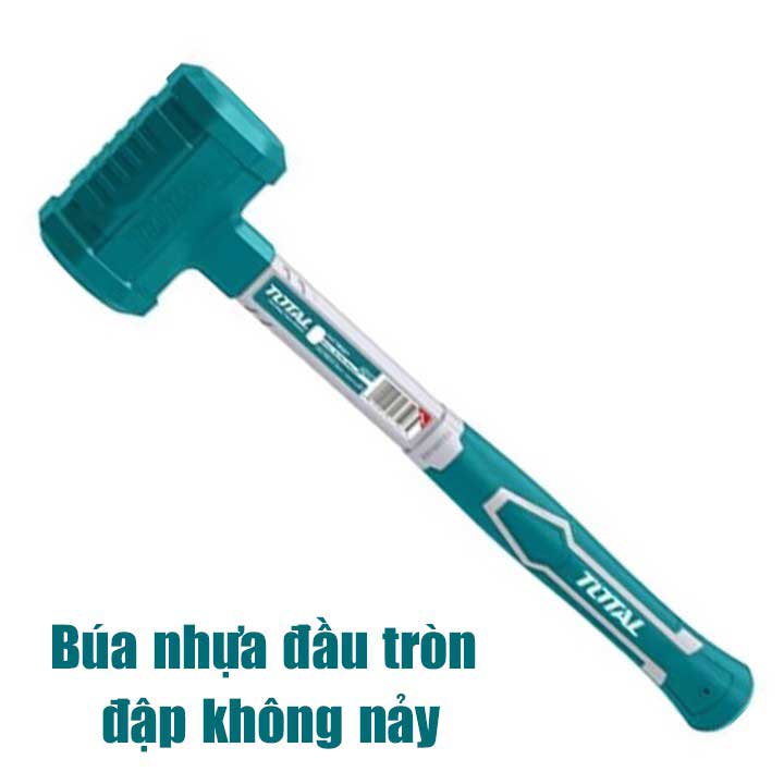 2lb búa nhựa đầu tròn đập không nảy total tht79021