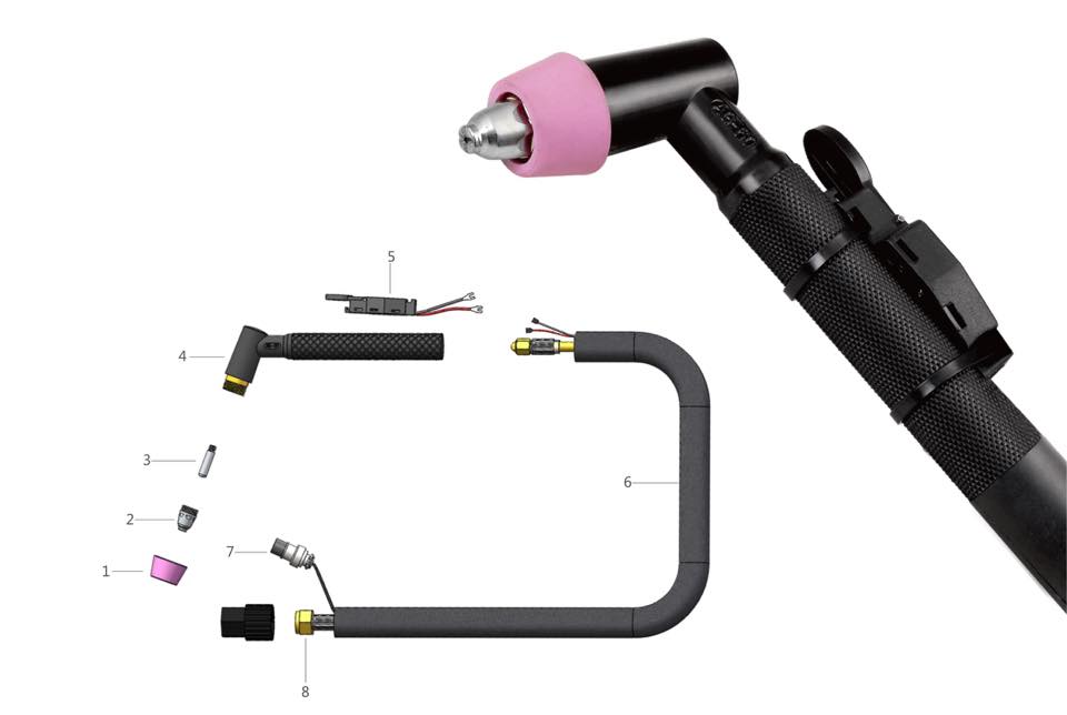 [Tặng kèm 1 công tắc siêu bền]Tay cắt Plasma 60- Phụ kiện máy cắt Plasma