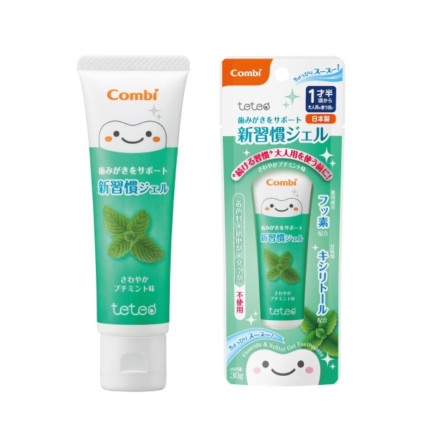 KEM ĐÁNH RĂNG CHO BÉ COMBI - Hàng nội địa Nhật