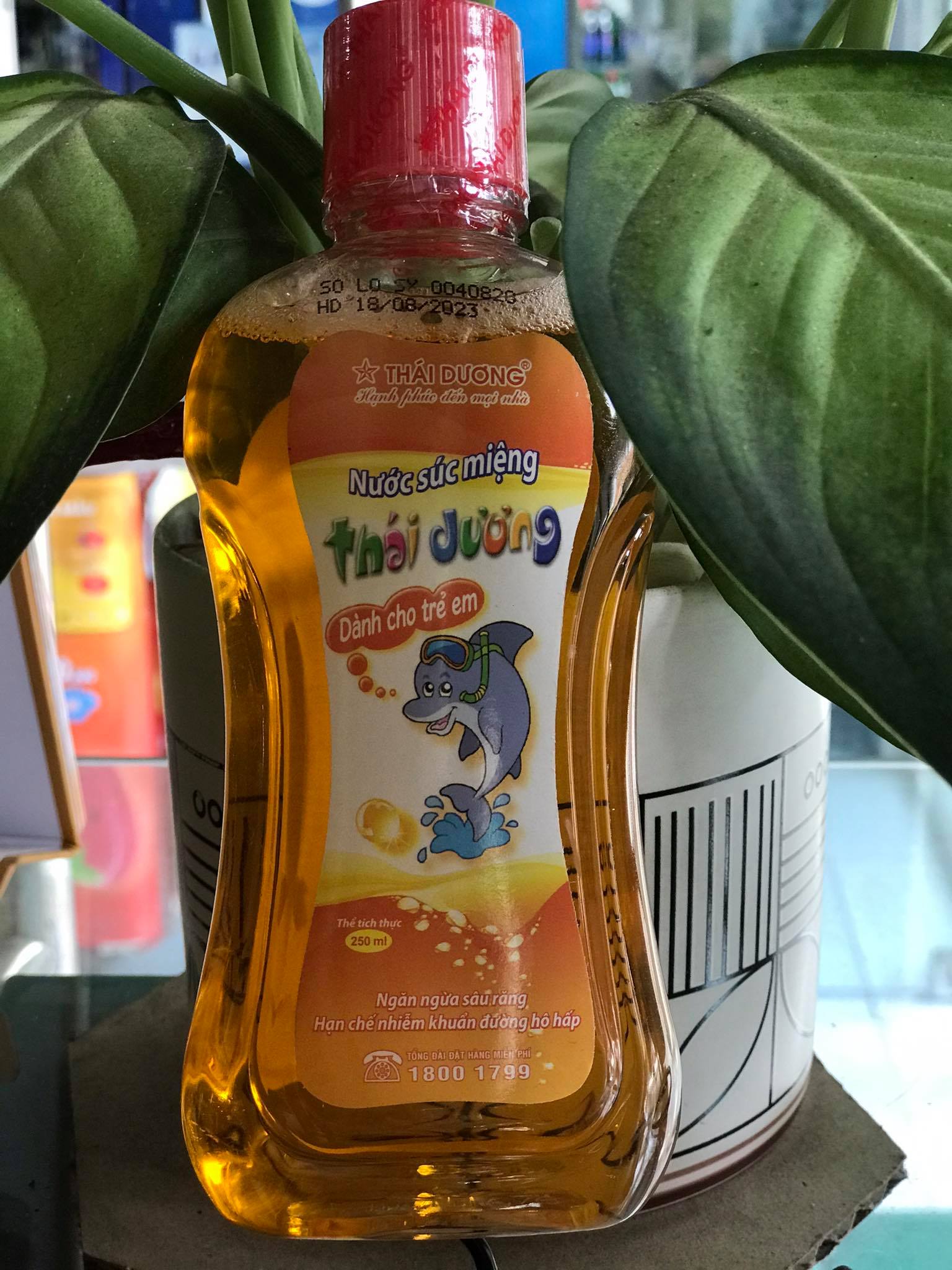 Nước Súc Miệng Thái Dương Dành Cho Trẻ Em 250ml