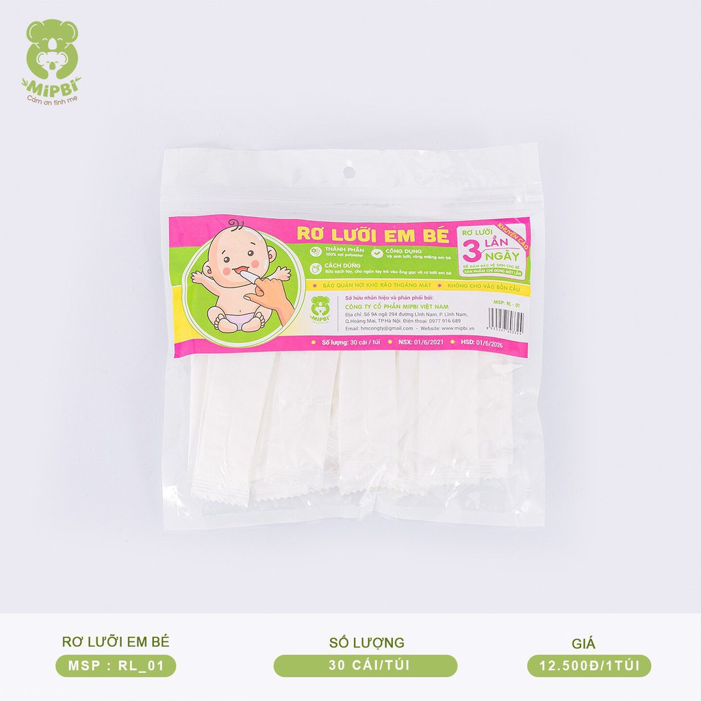 Rơ Lưỡi trẻ em Mipbi