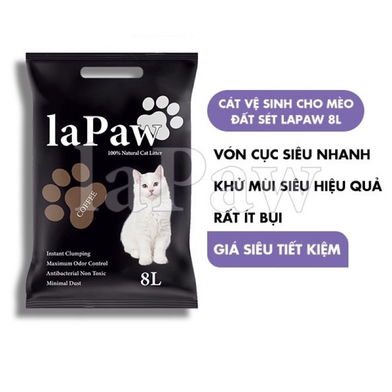 Cát Vệ Sinh Cho Mèo LaPaw(Catsme) Túi 8L