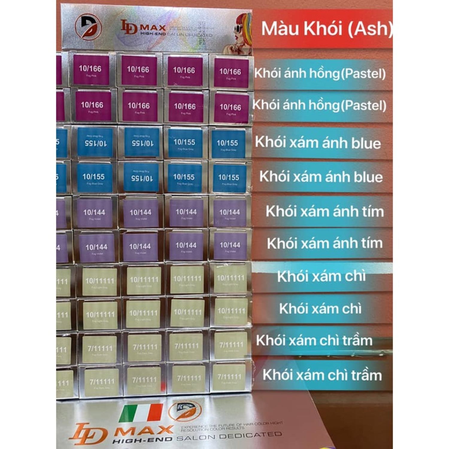 Thuốᴄ nhuộm tóc ld88 khói