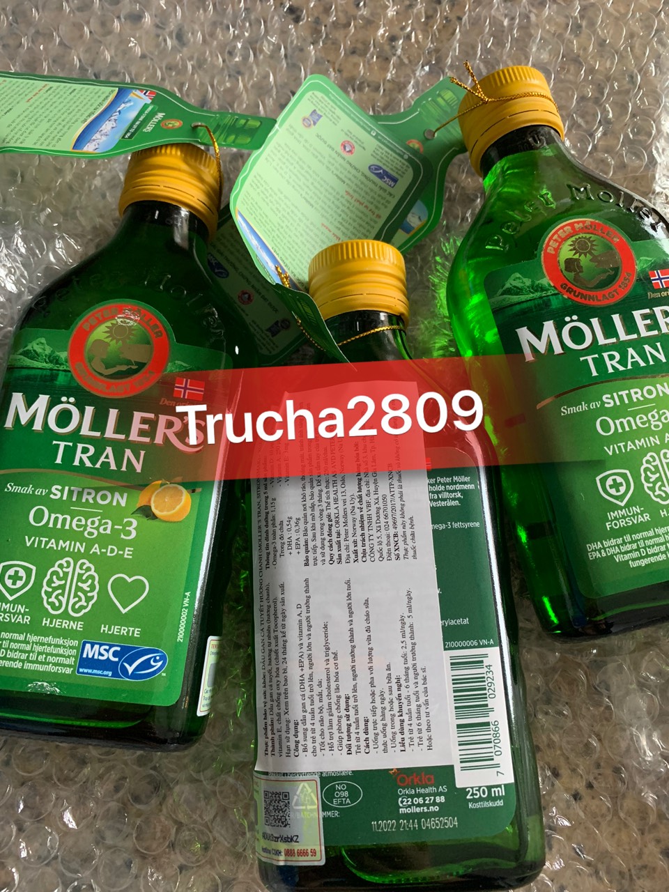 Dầu gan cá Tuyết Moller Trans ( mollers tran )