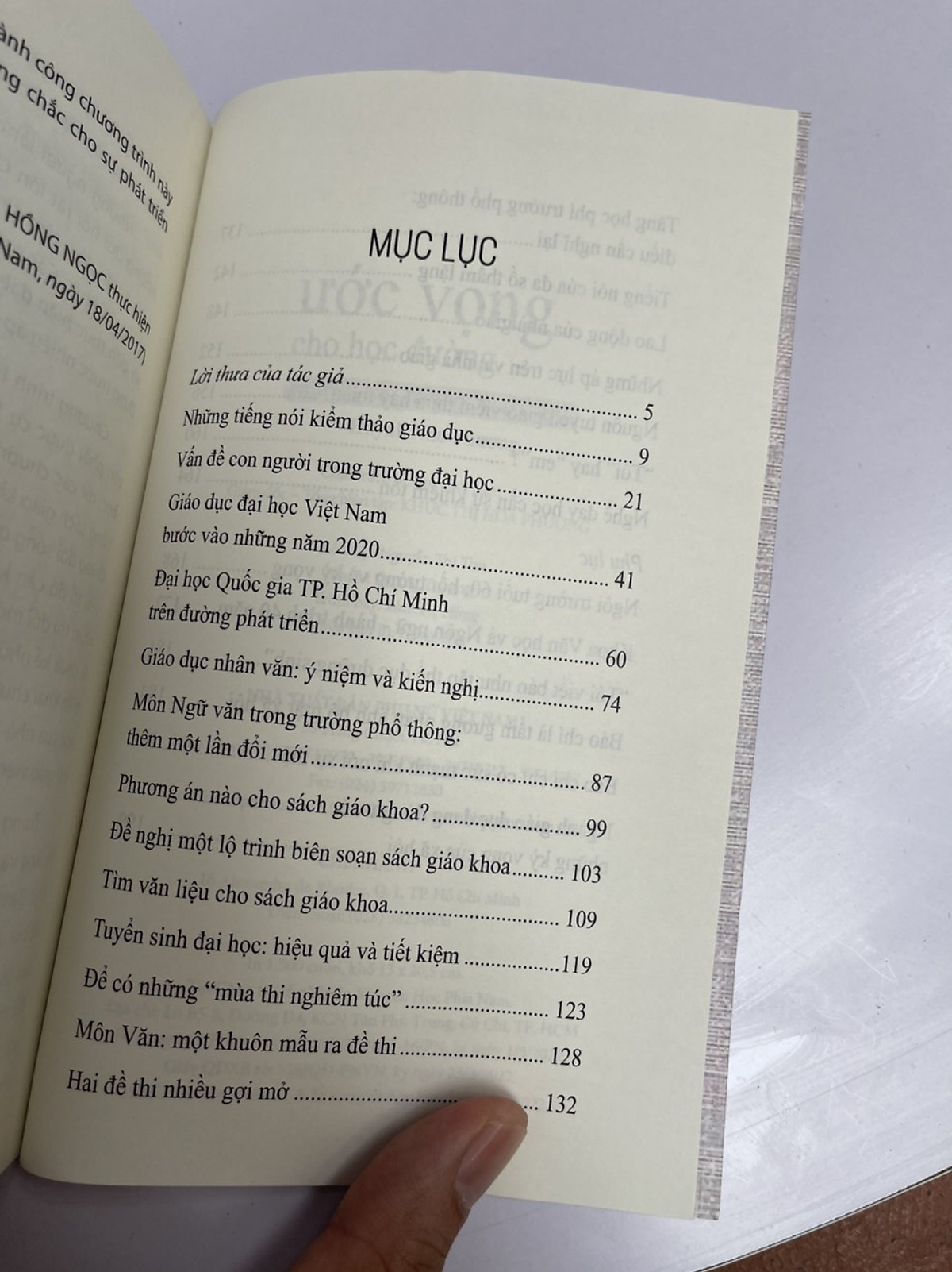 Sách - Ước Vọng Cho Học Đường (PN)