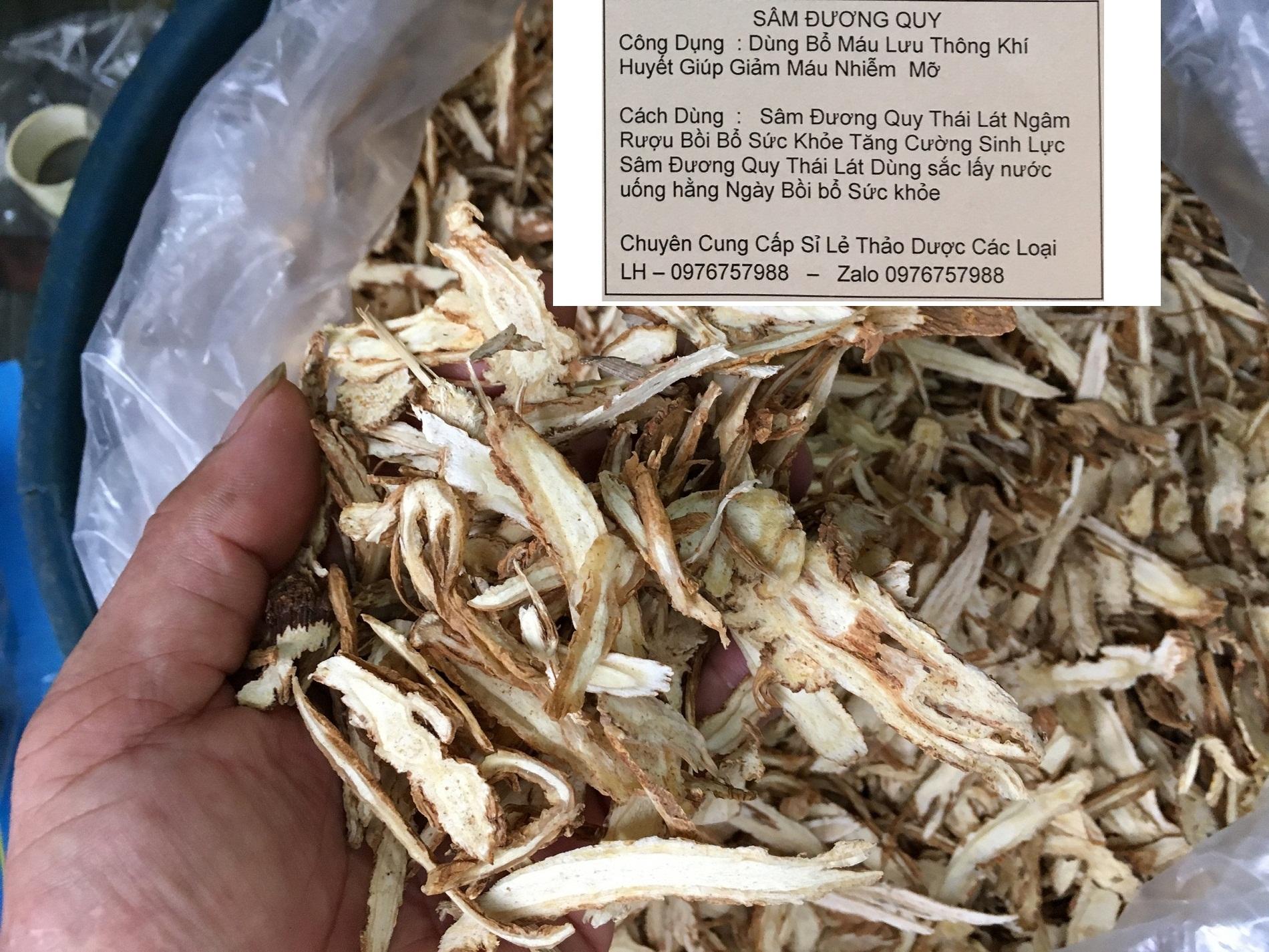 Sâm Đương Quy 500g - sấy khô - có tặng quà