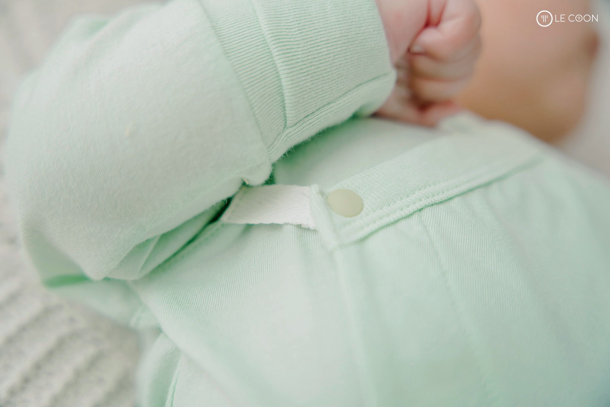 LE COON | BODYSUIT CÚC BẤM DÀI 2 VẠT | COOL | 0 - 18 tháng